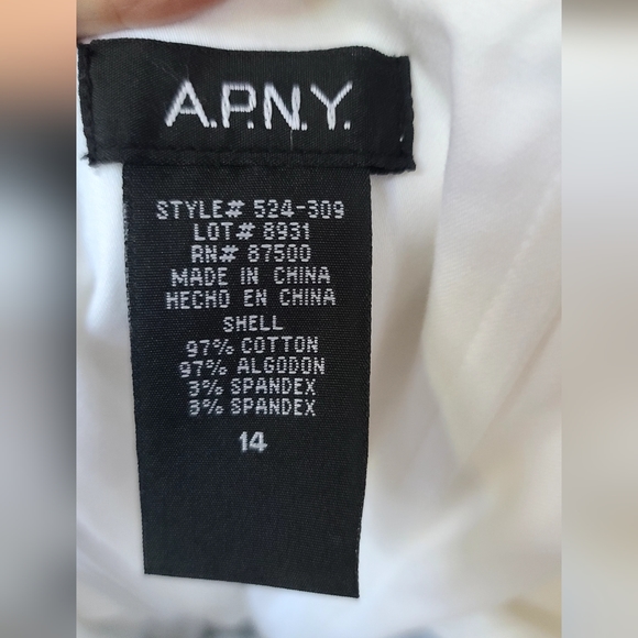 HOST PICK! 🎉🎊A.P.N.Y beautiful black&white floral bustier formal dress sz14 - Picture 8 of 8